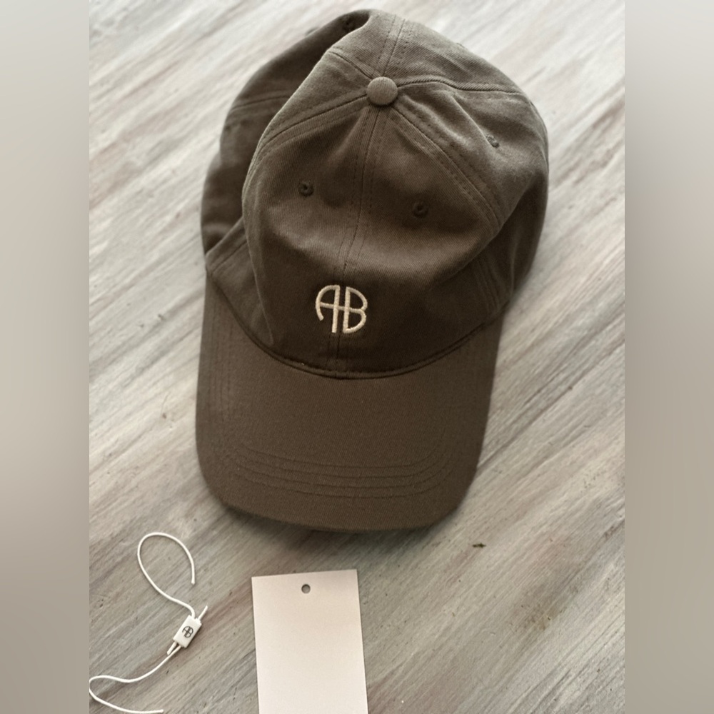 Anine Bing Hat Olive Green